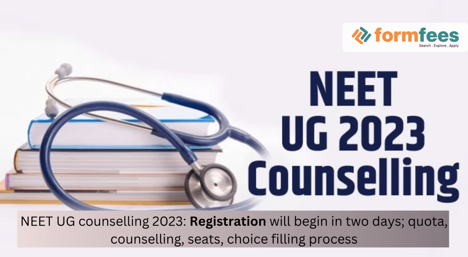 NEET UG Counselling 2023 Registration Will Begin In Two Days Quota