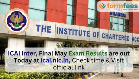ICAI inter, final May exam results are out today at icai.nic.in, Check time & Visit official link