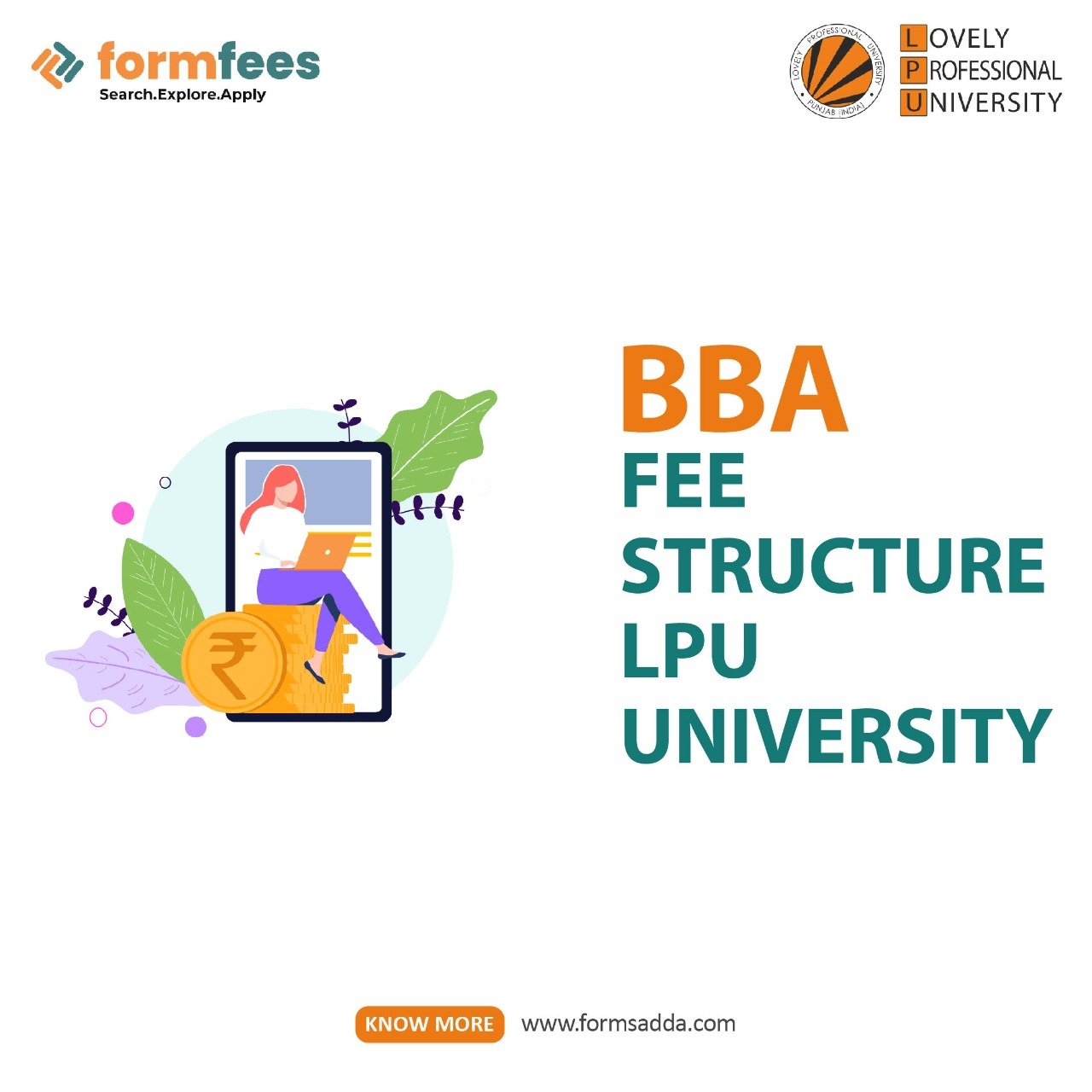 BBA Fee Structure LPU University Formfees