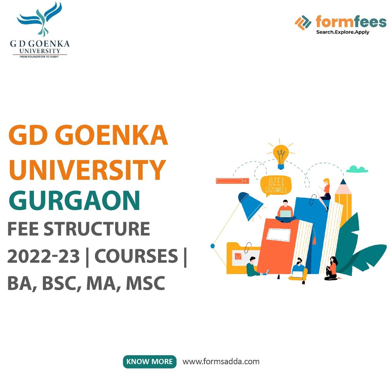 GD Goenka Gurgaon Fee Structure 2022-23 | Courses