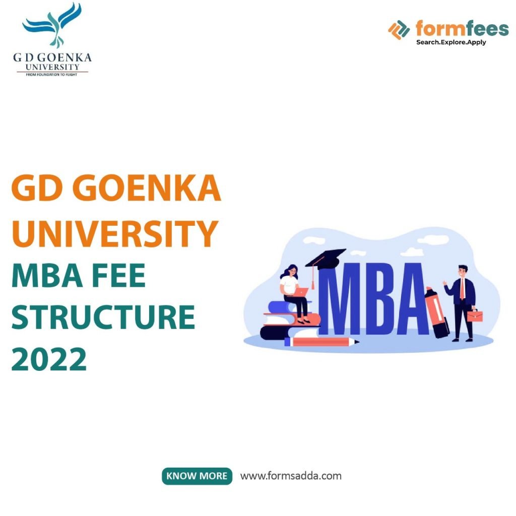 GD Goenka University MBA Fee Structure 2022