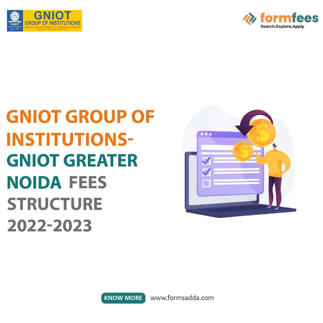 GNIOT Group of Institutions – GNIOT Greater Noida Fees Structure 2022-2023