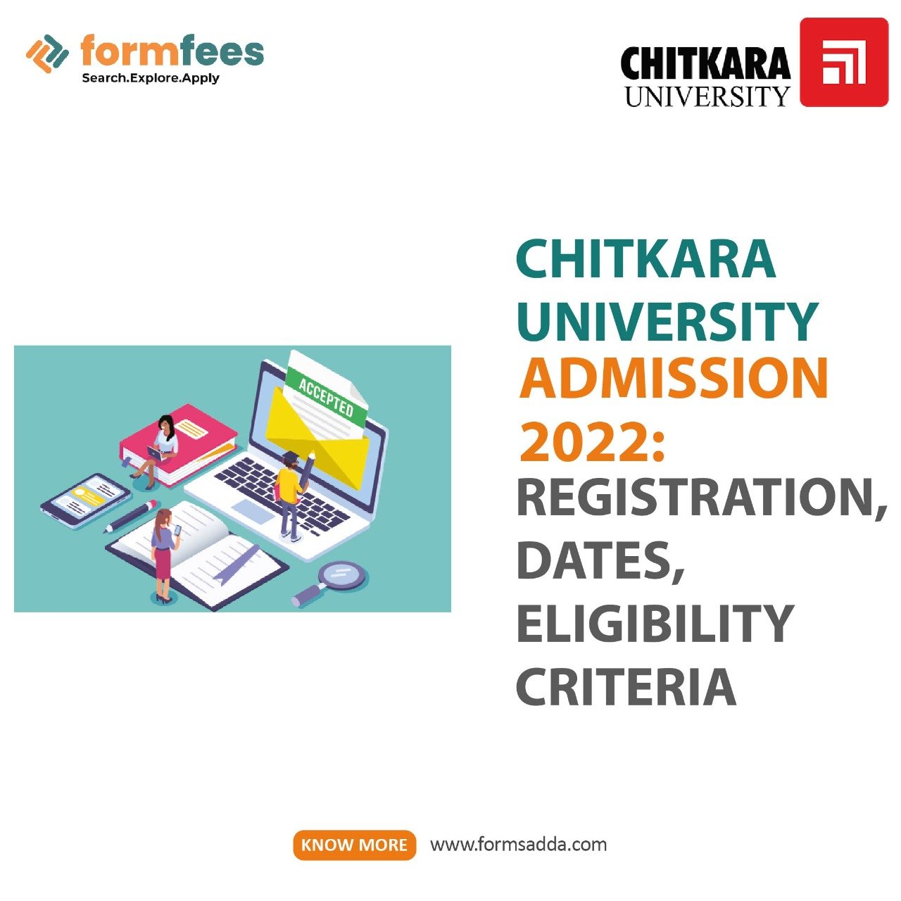 Chitkara University Admission 2022: Registration, Dates, Eligibility Criteria