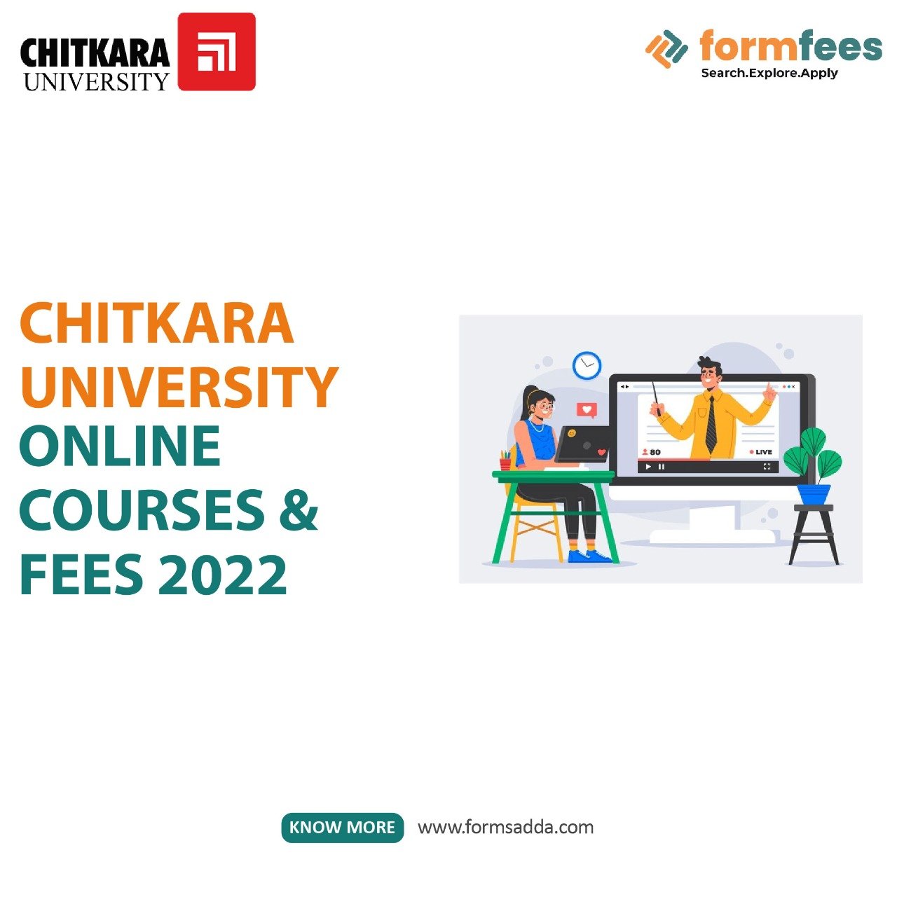 Chitkara University Online Courses & Fees 2022