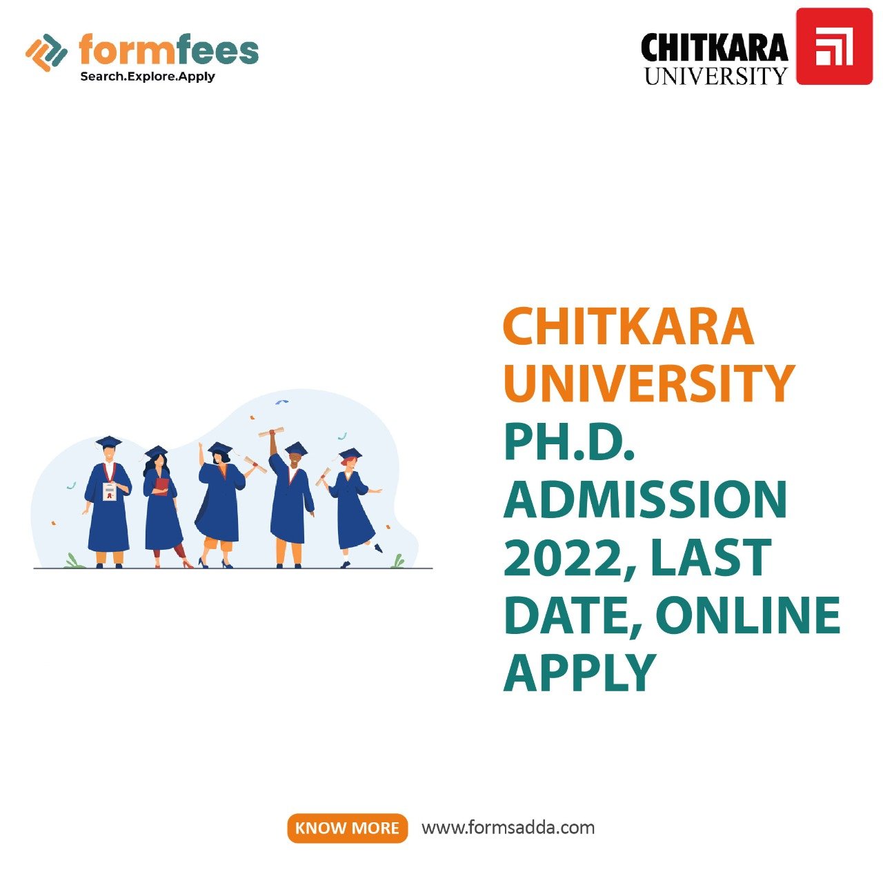 Chitkara University Ph.D. Admission 2022, Last date, Online Apply