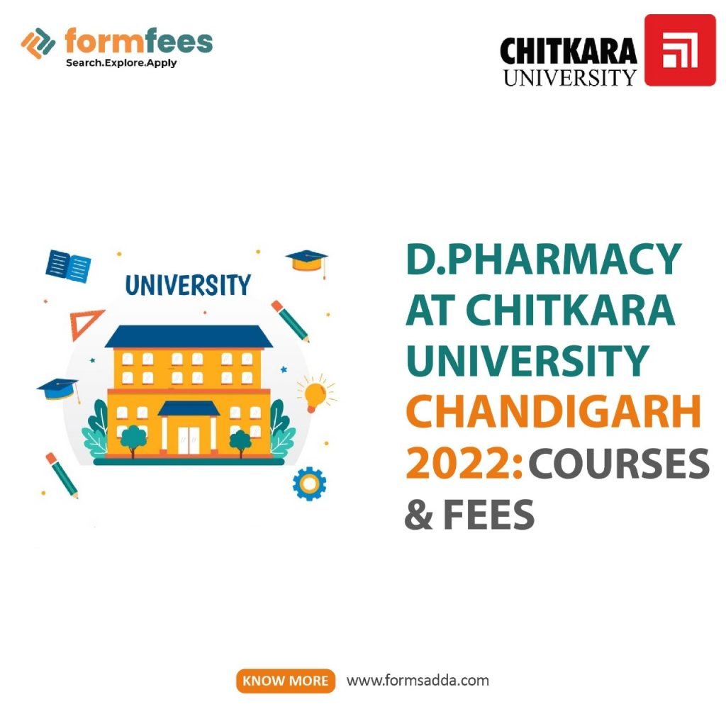 D.Pharmacy at Chitkara University, Chandigarh 2022: Courses & Fees