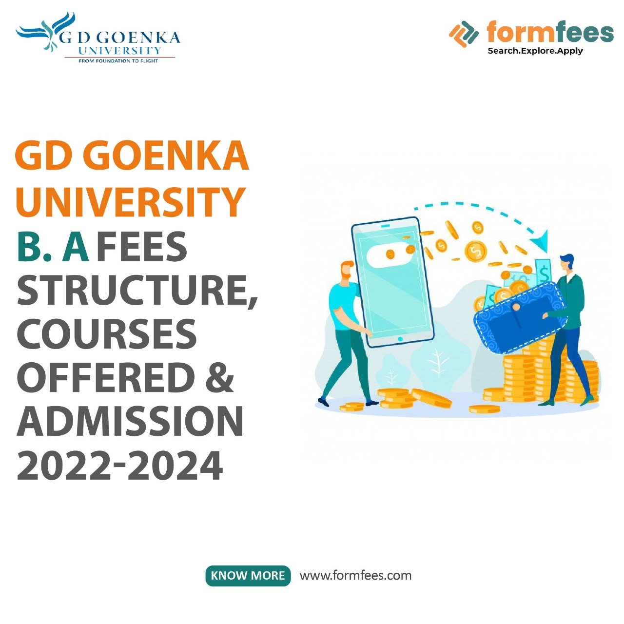 GD Goenka University B. A Fees Structure, Courses Offered & Admission 2022-2024