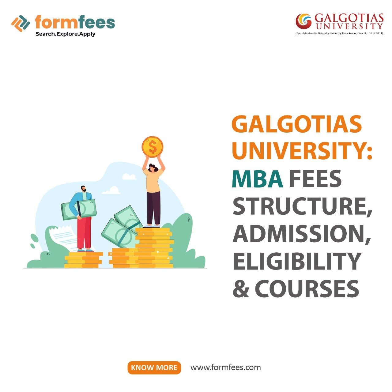 Galgotia University MBA Fees Structure, Admission, Eligibility & Courses