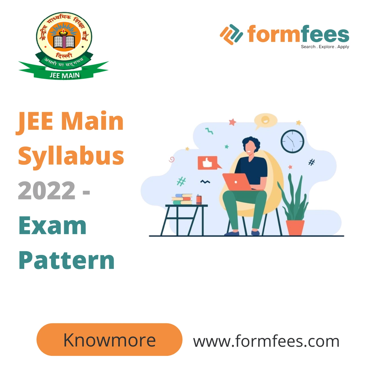 JEE Main Syllabus 2022 - Exam Pattern