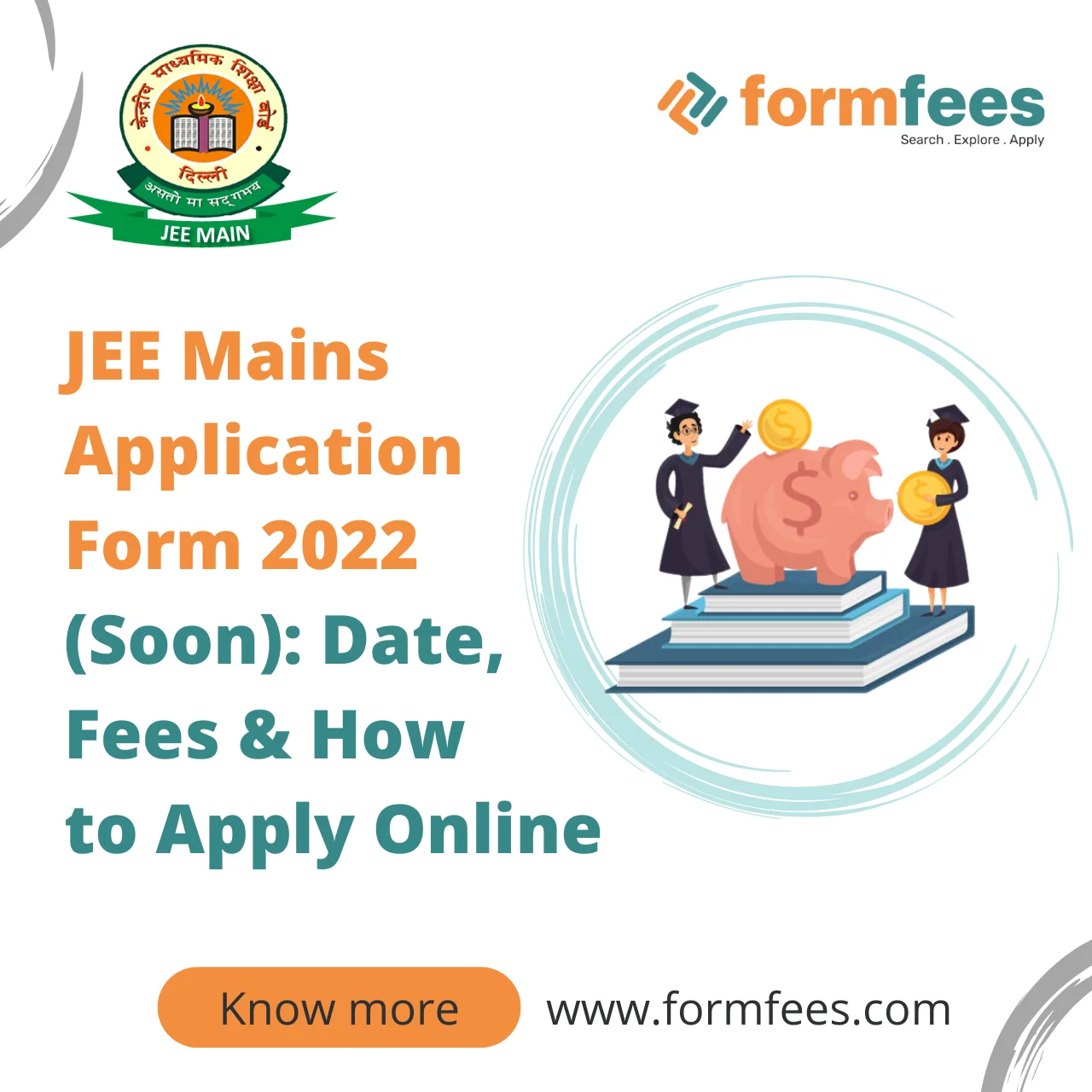 JEE Mains Application Form 2022 (Soon) Date, Fees & How to Apply Online