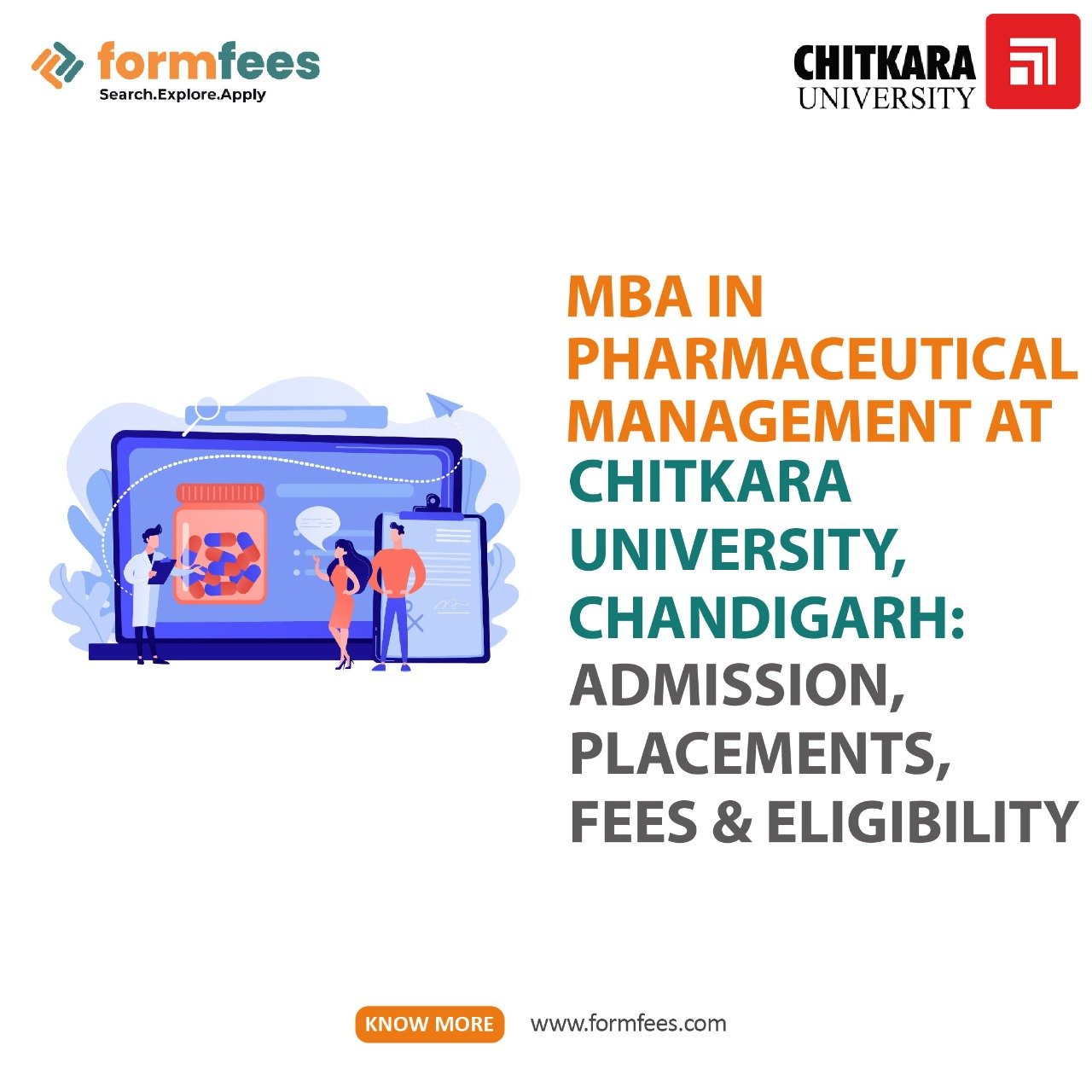 MBA in Pharmaceutical Management at Chitkara University, Chandigarh