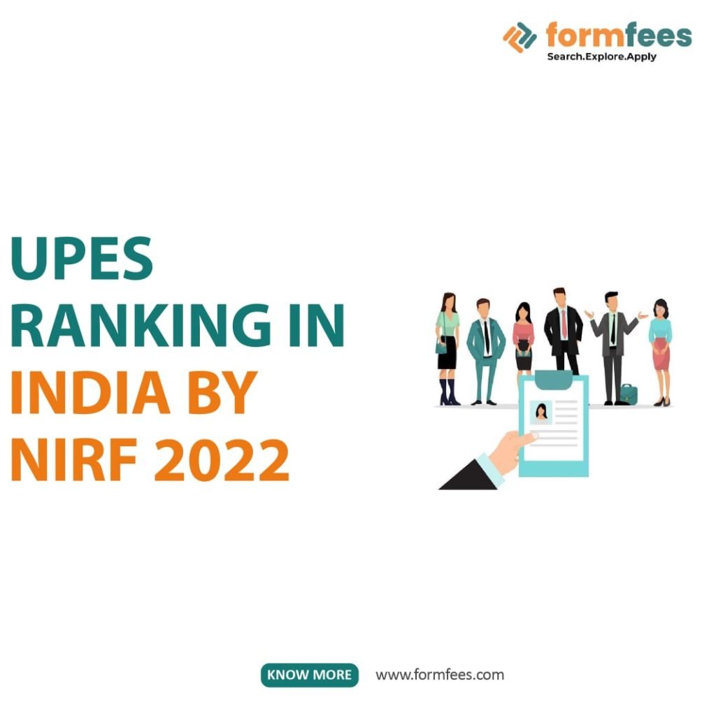 UPES Ranking in India by NIRF 2022