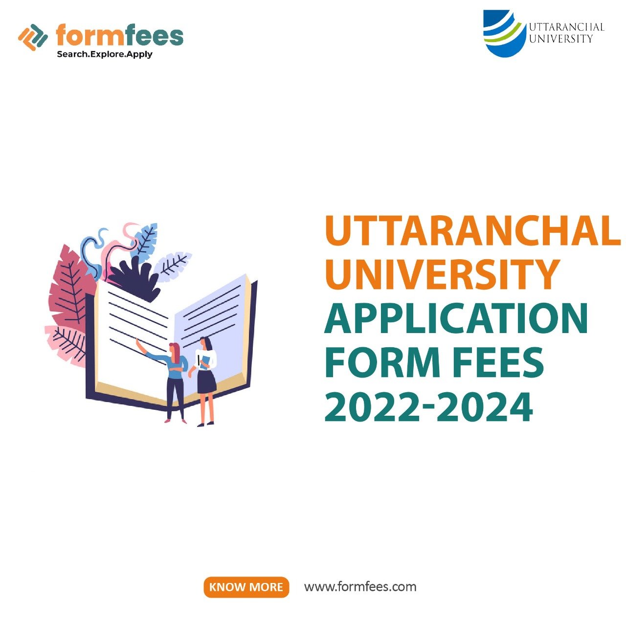 Uttaranchal University Application Form Fees 2022-2024