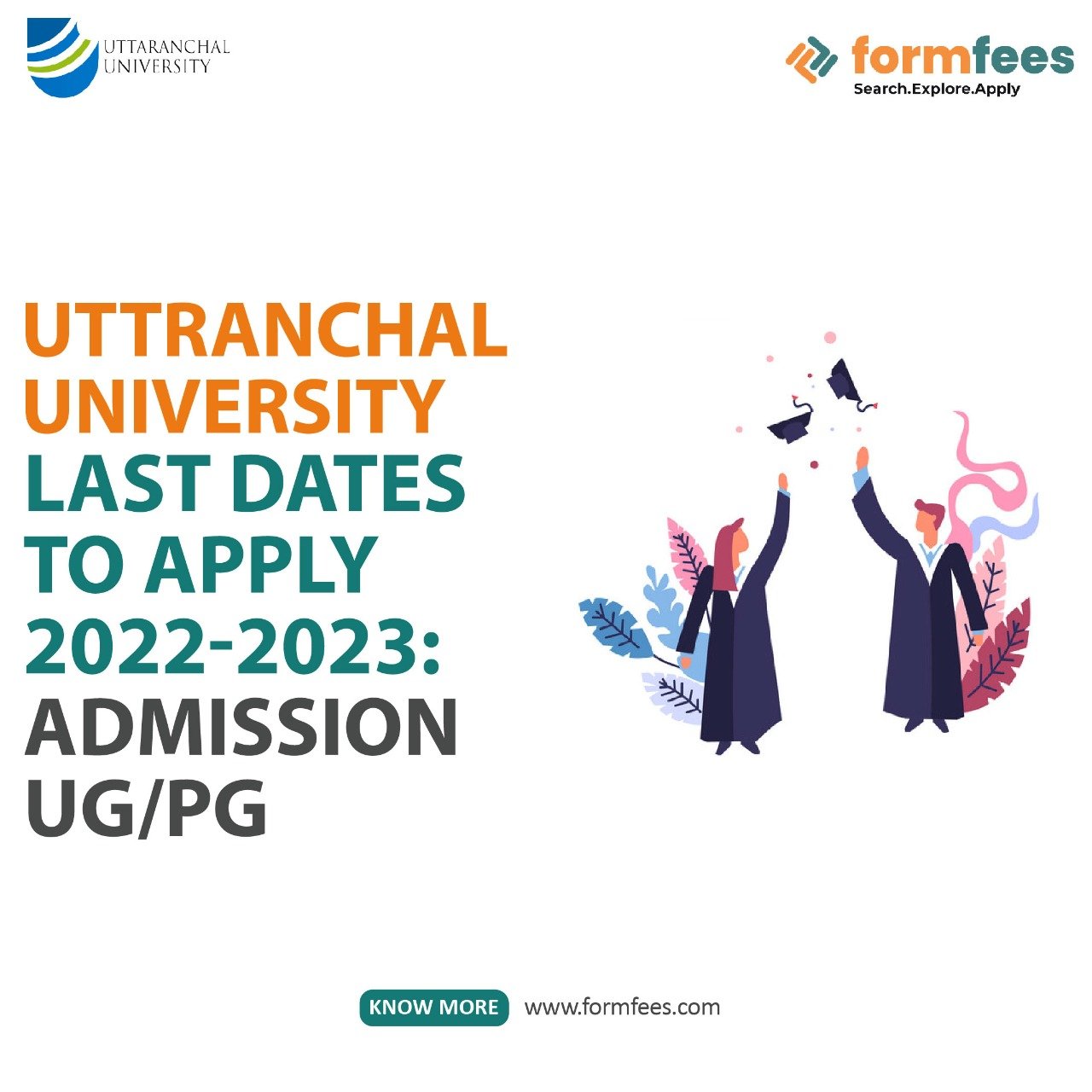 Uttaranchal University Last Dates to Apply 2022-2023: Admission UG/PG