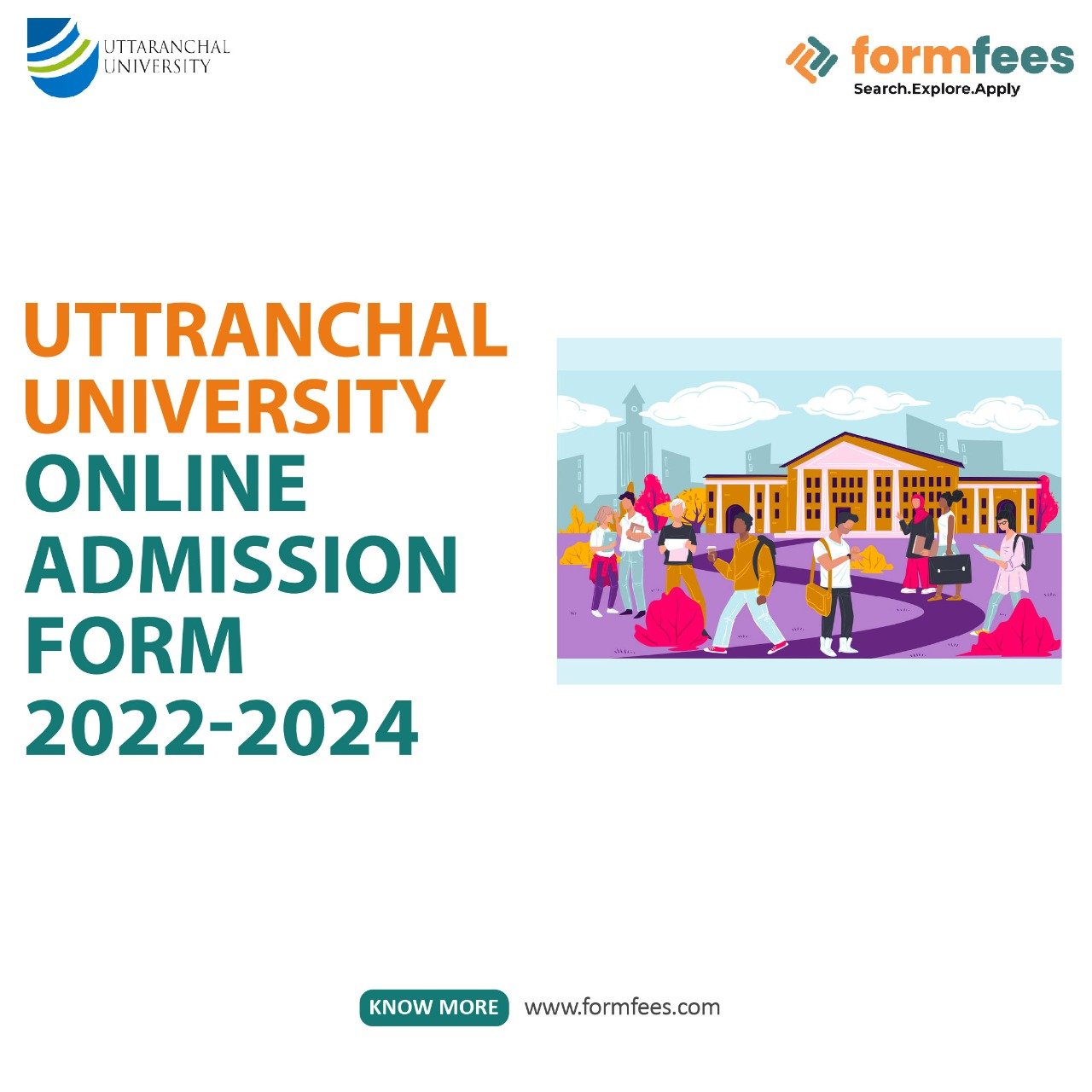 Uttaranchal University Online Admission Form 2022-2024