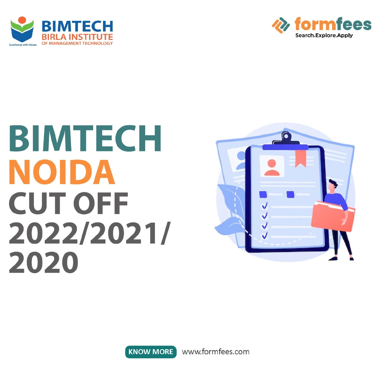 Bimtech Noida Cut Off 2022/2021/2020