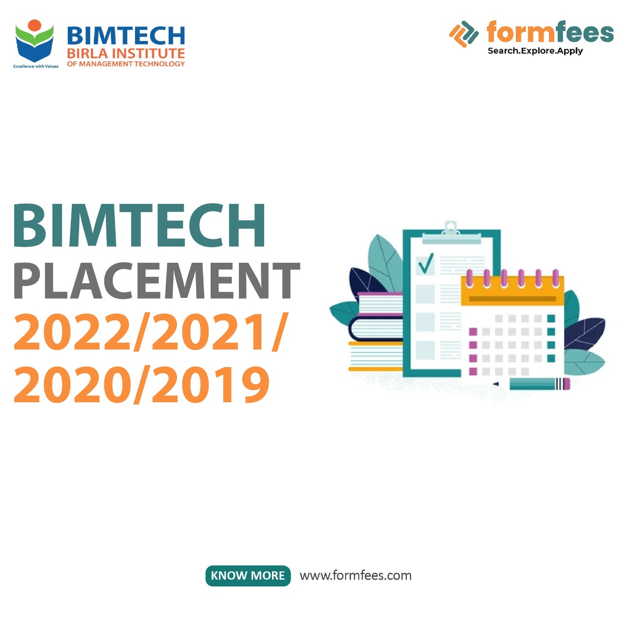 Bimtech Placement 2022/2021/2020/2019