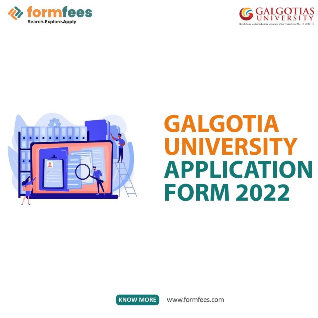 Galgotia University Application Form 2022