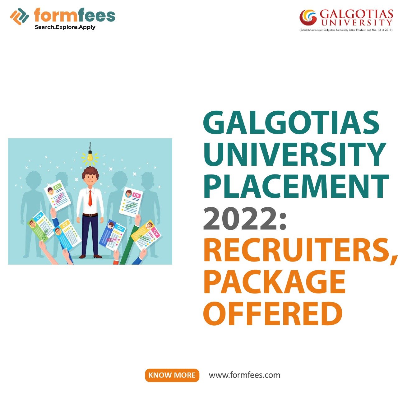 Galgotias University Placement 2022: Recruiters, Package Offered