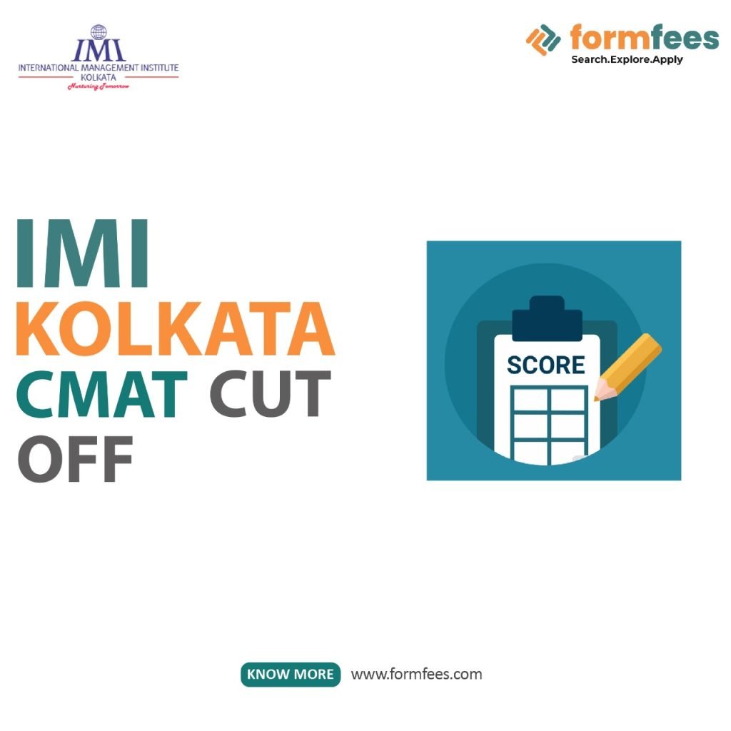 IMI Kolkata CMAT Cut off 2022
