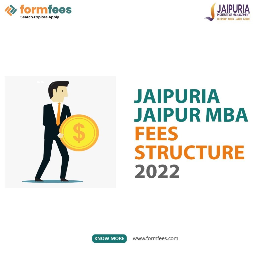 Jaipuria Jaipur Mba Fees Structure 2022