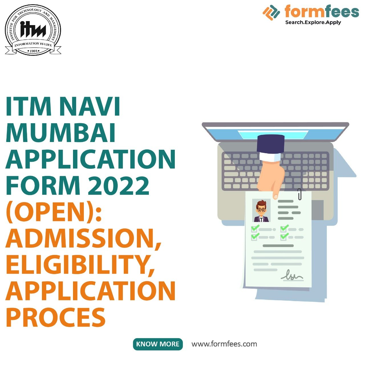 ITM Navi Mumbai Application Form 2022 (Open): Admission, Eligibility, Application Process