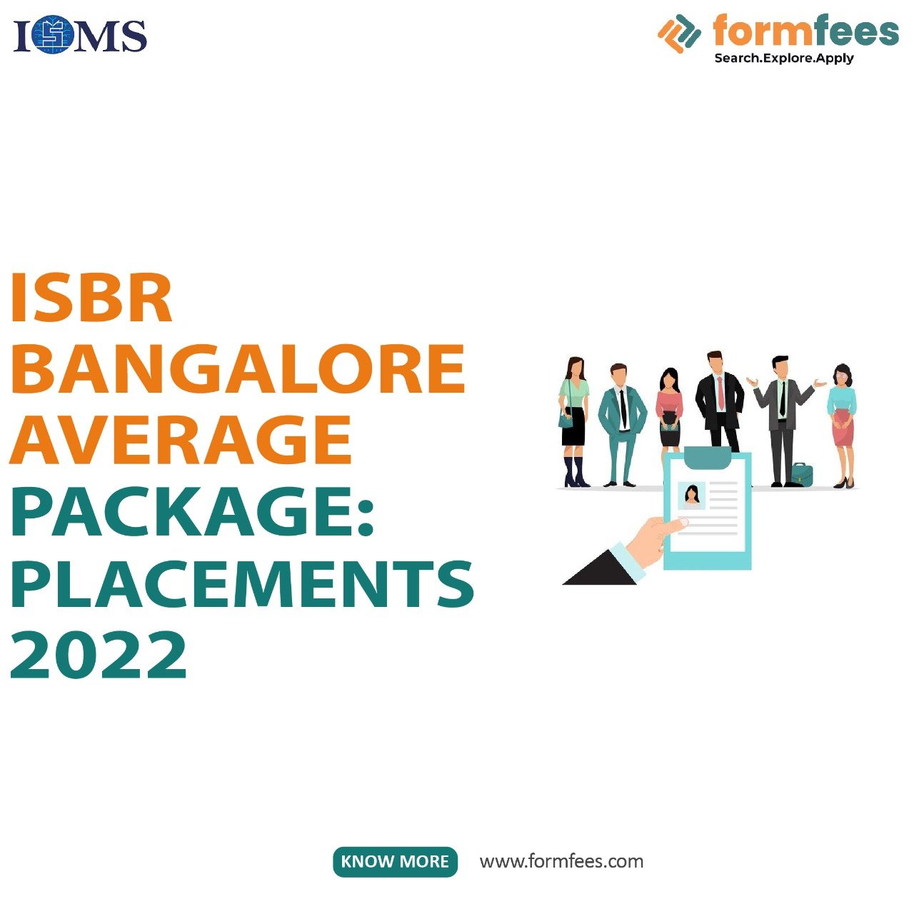 ISBR Bangalore Average Package: Placements 2022