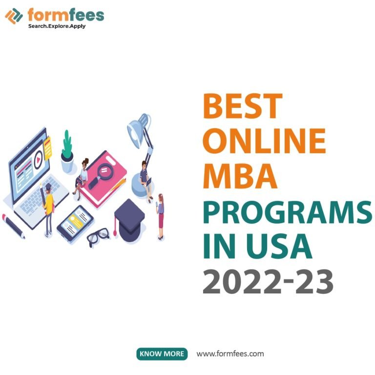 Best Online MBA Programs In USA 2023-24 – Formfees