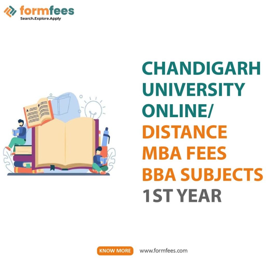 Chandigarh University Online/Distance MBA Fees