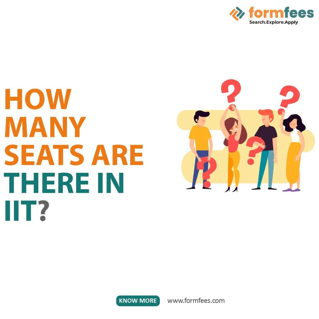 How many seats are there in IIT? Formfees