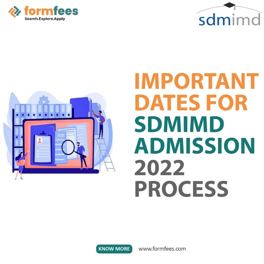 Important Dates for SDMIMD Admission 2022 Process