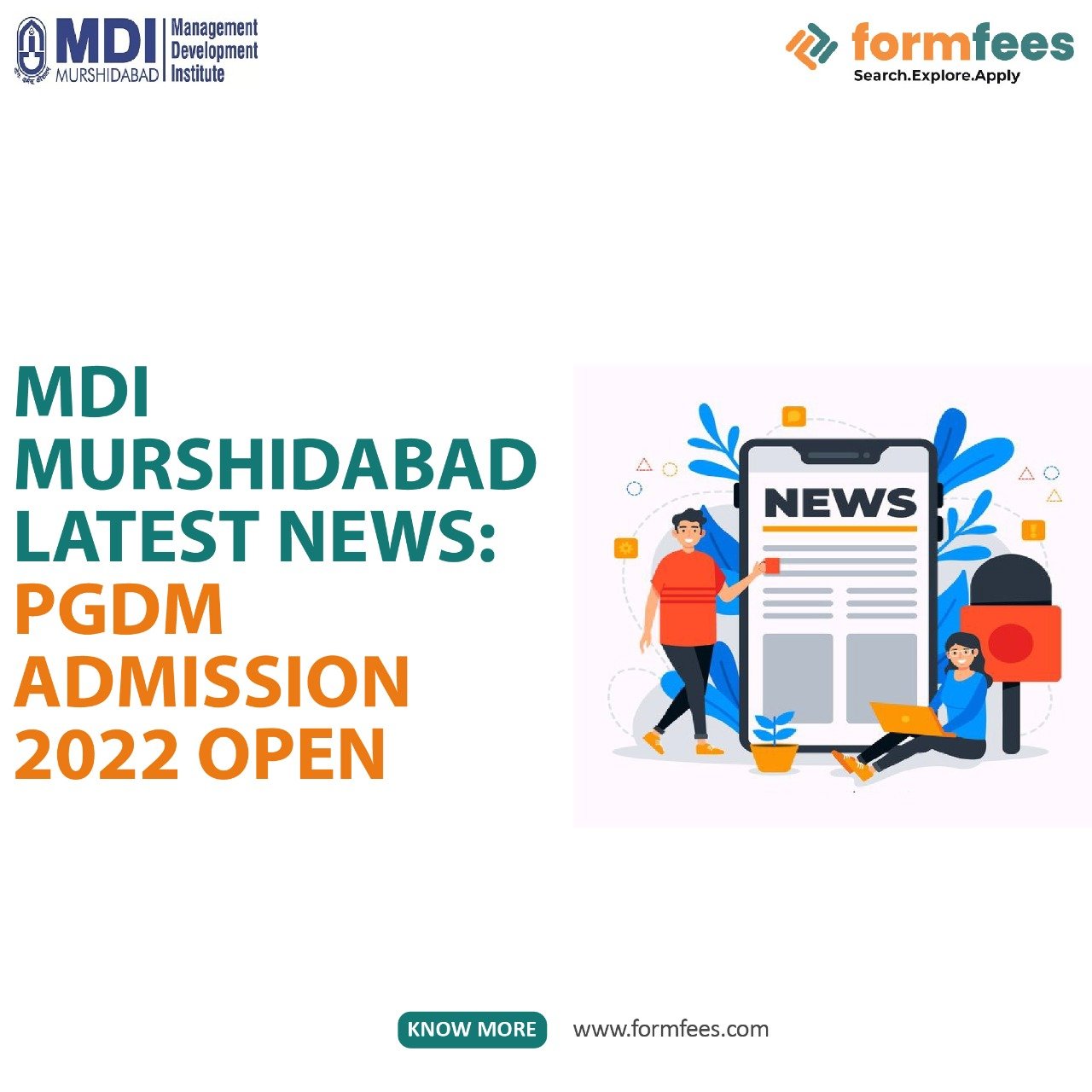 MDI Gurgaon Latest News MBA Admission Application Form 2022 Formfees