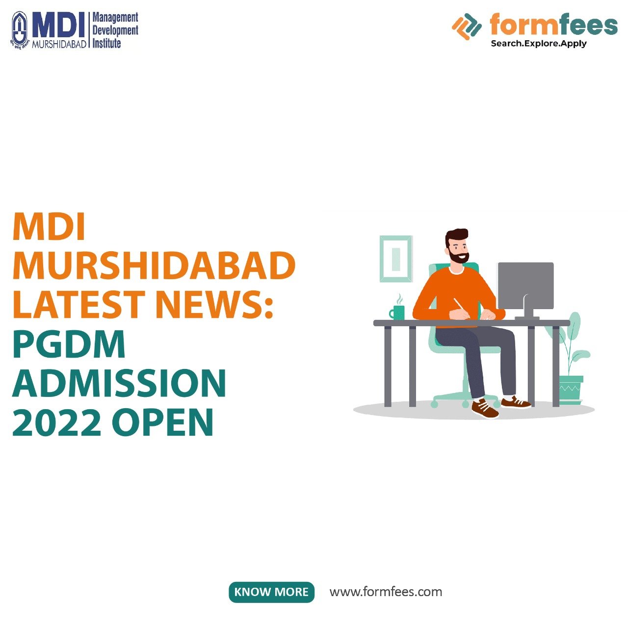 MDI Murshidabad Latest News: PGDM Admission 2022 Open