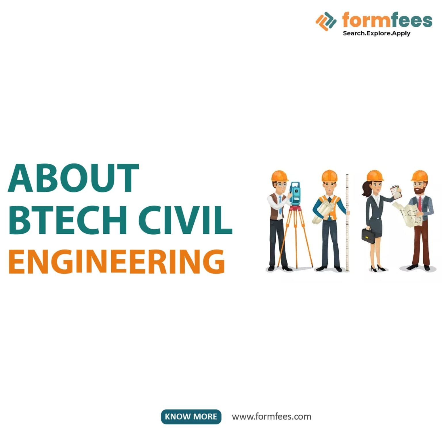 About Btech Civil Engineering Formfees
