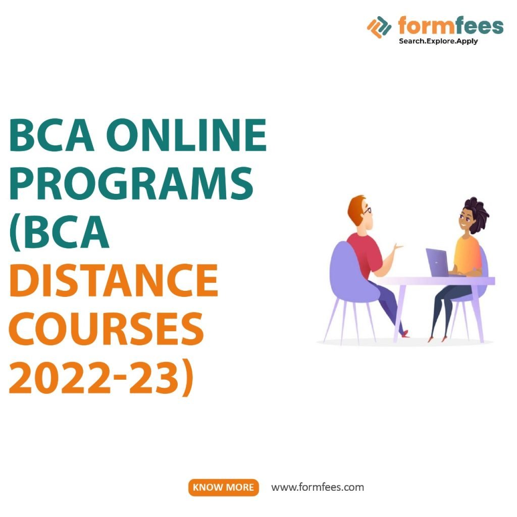 BCA Online Programs (BCA Distance Courses 2022-23)