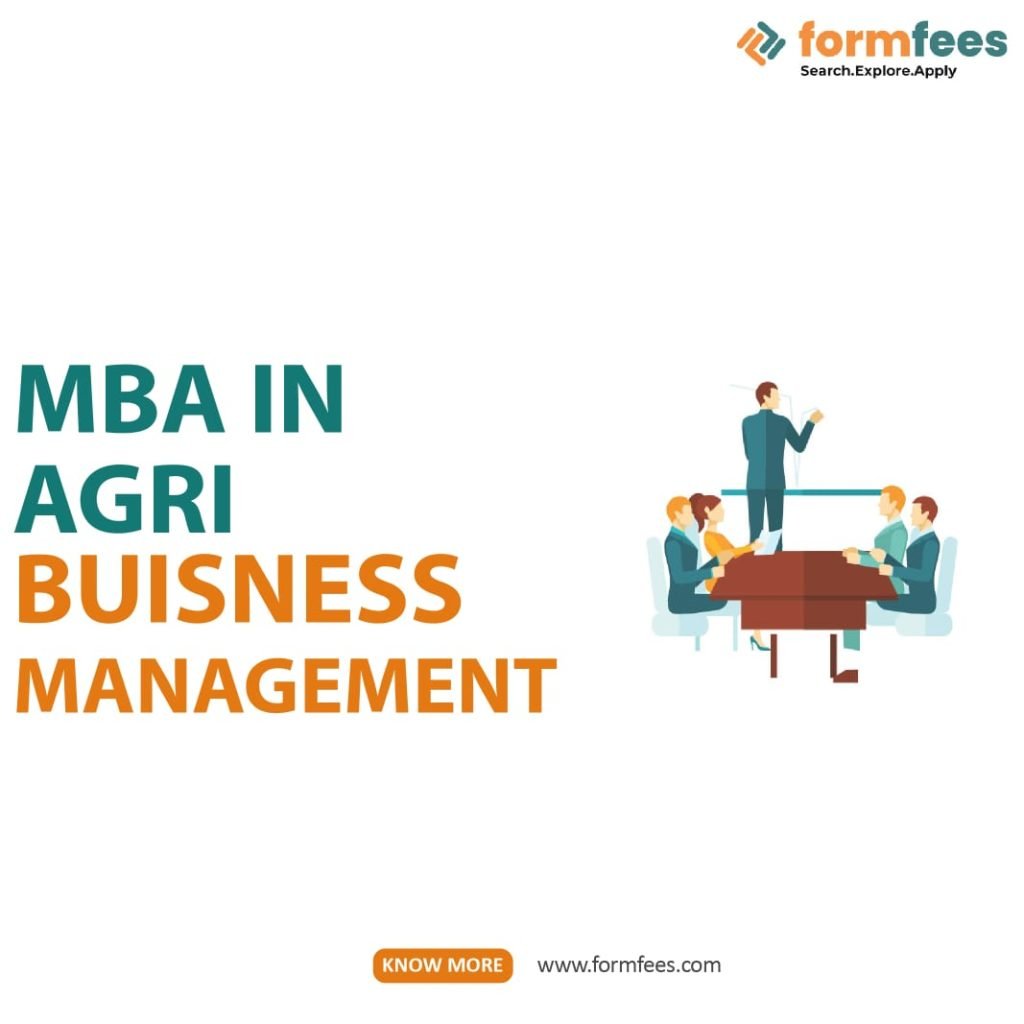 MBA in Agri Buisness Management