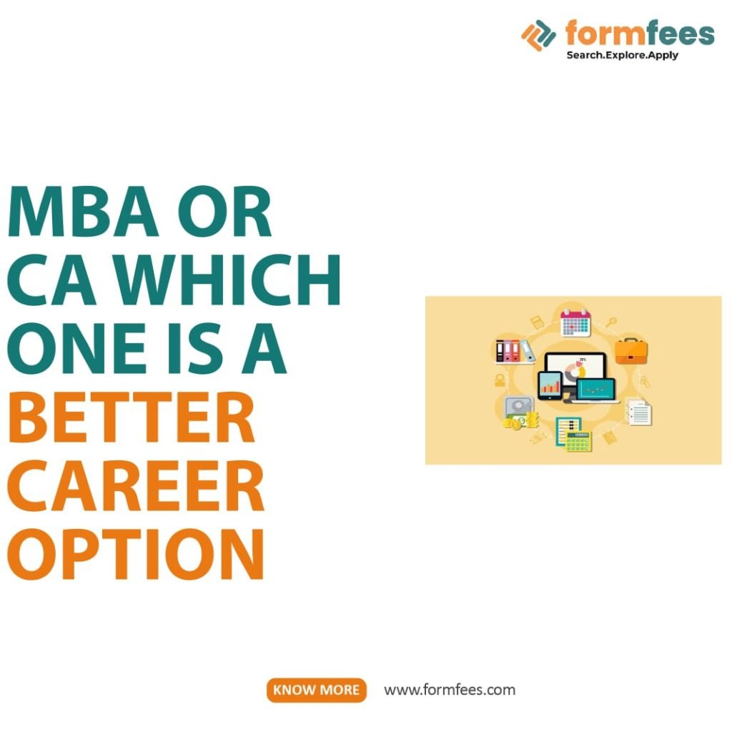 MBA or CA which One Is a Better Career Option