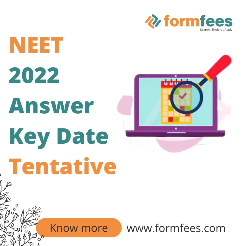 NEET 2022 Answer Key Date Tentative