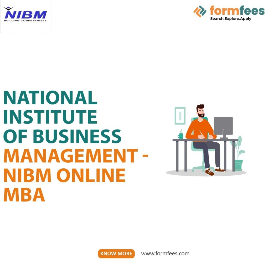 National Institute of Business Management - NIBM Online MBA
