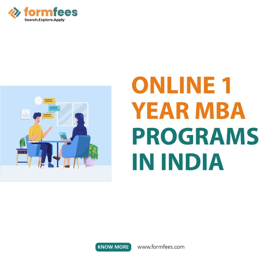 Online 1 Year MBA Programs In India