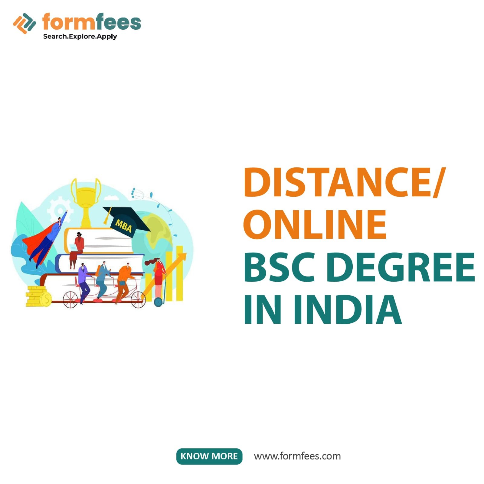 Distance/Online BSC Degree in India