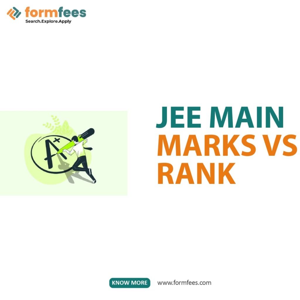 JEE Main Marks vs Rank 