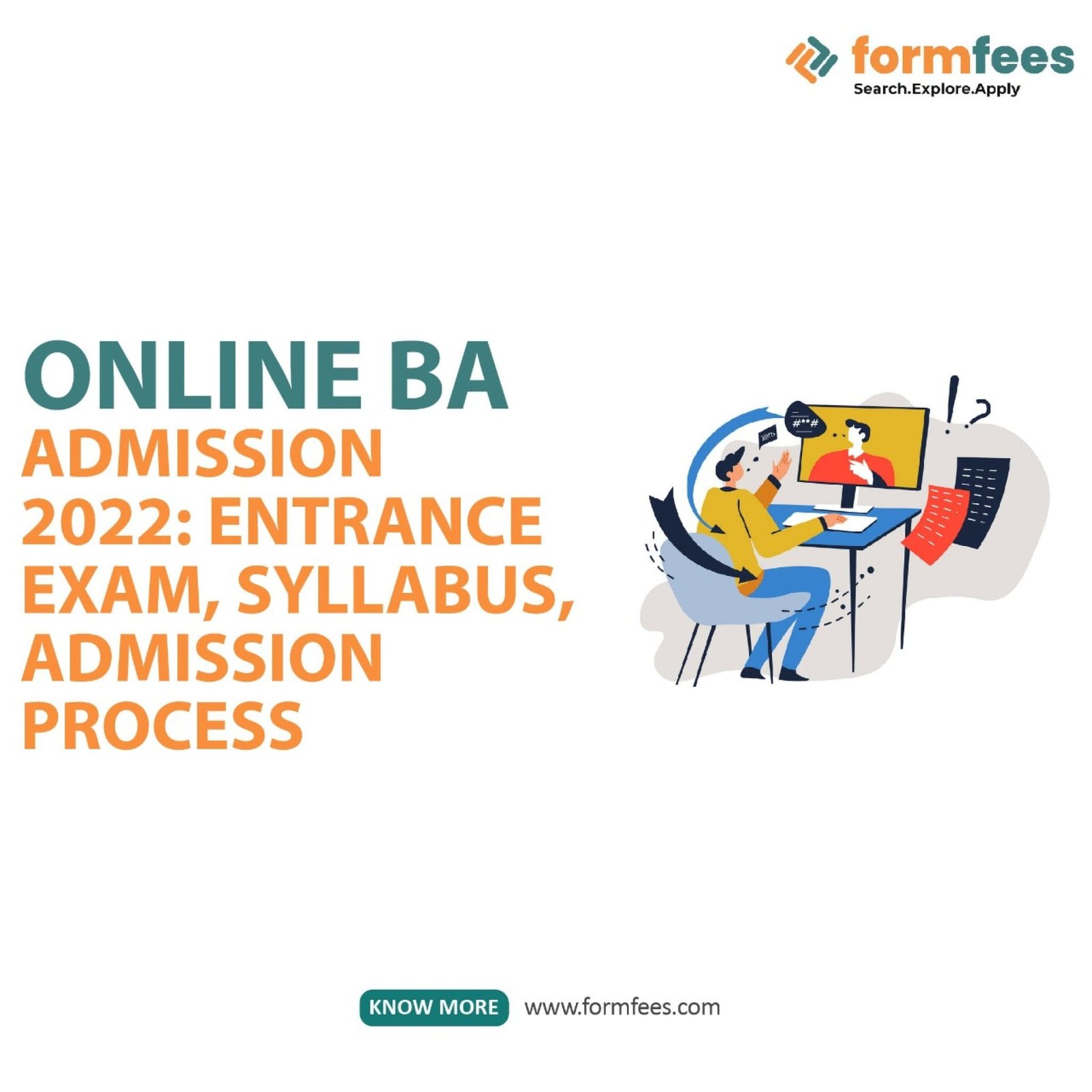Online BA Admission 2022: Entrance Exam, Syllabus, Admission Process