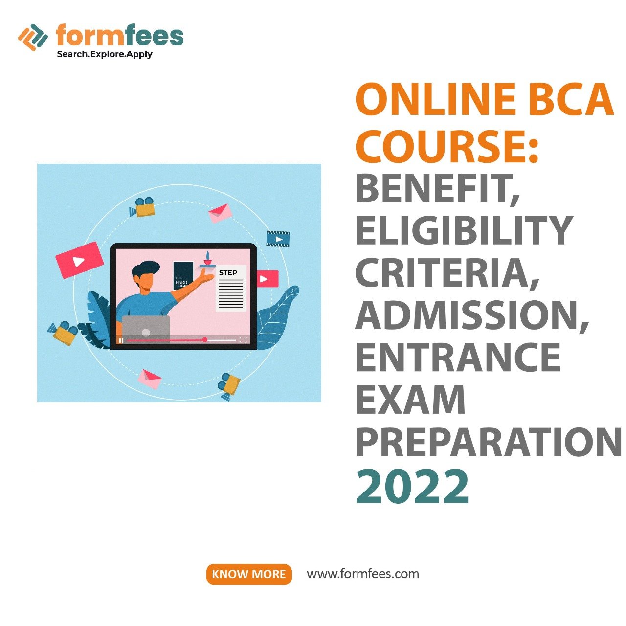 Online BCA Course: Benefits, Eligibility Criteria, Admission, Entrance Exam Preparation 2022
