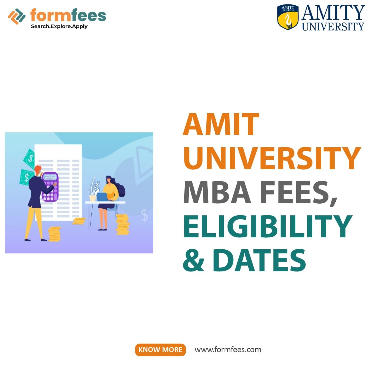 Amity University MBA Fees, Eligibility & Dates – Formfees