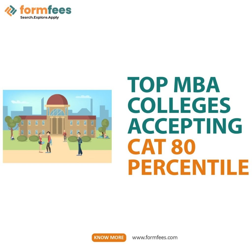 Top MBA Colleges Accepting CAT 80 Percentile
