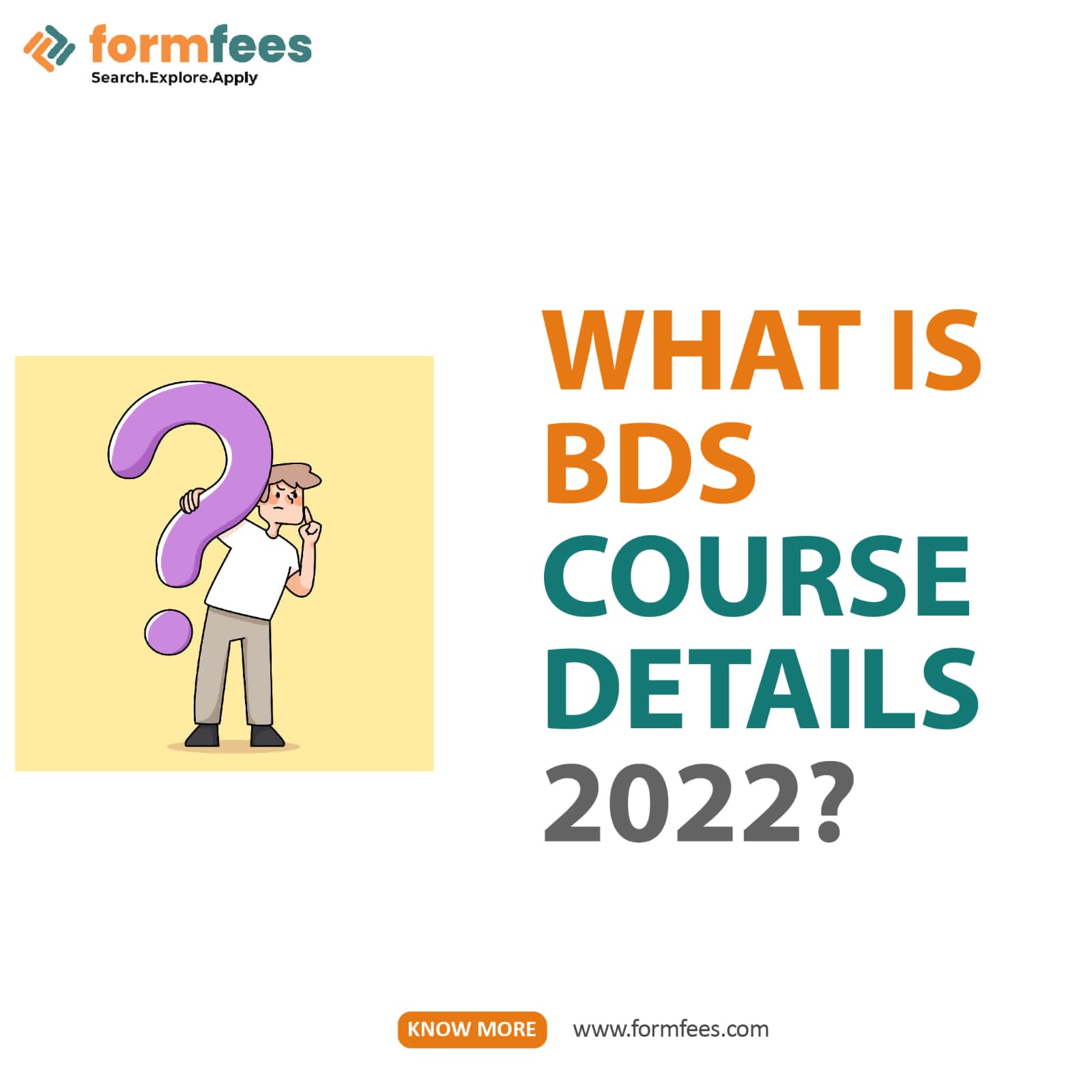 What is BDS Course Details 2022?