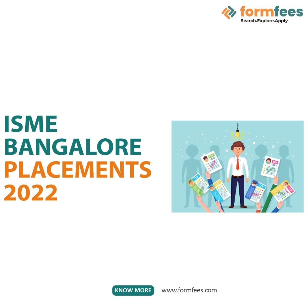 ISME Bangalore Placements 2022
