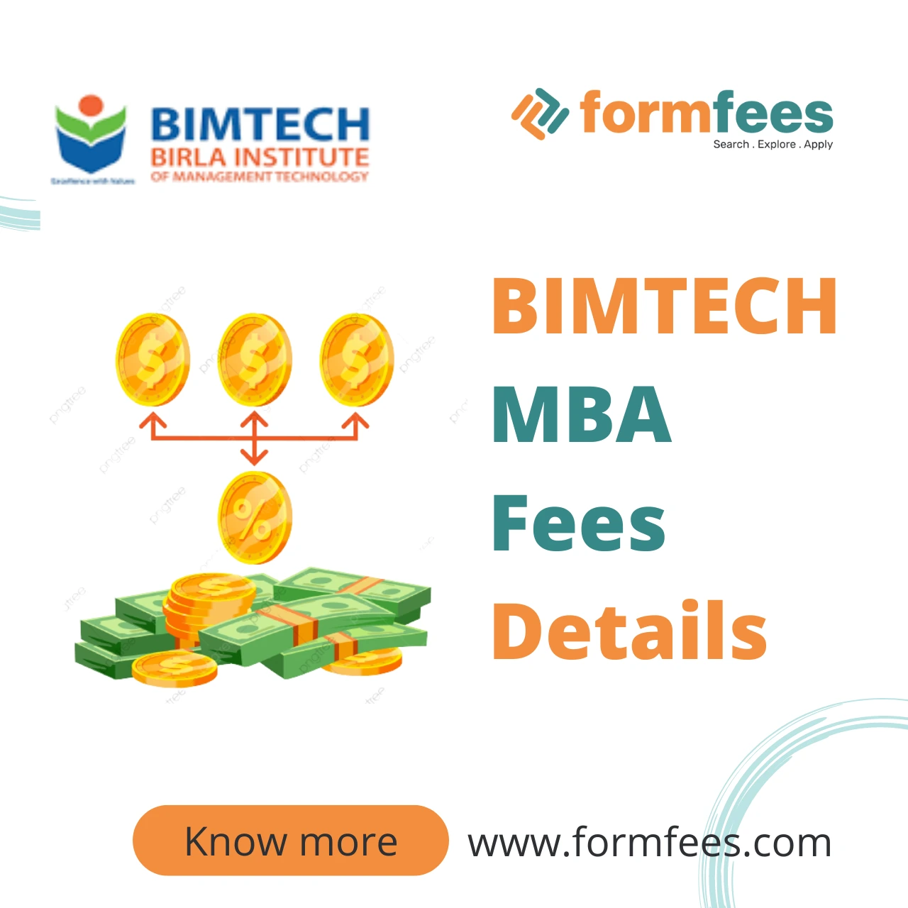 BIMTECH MBA Fees Details