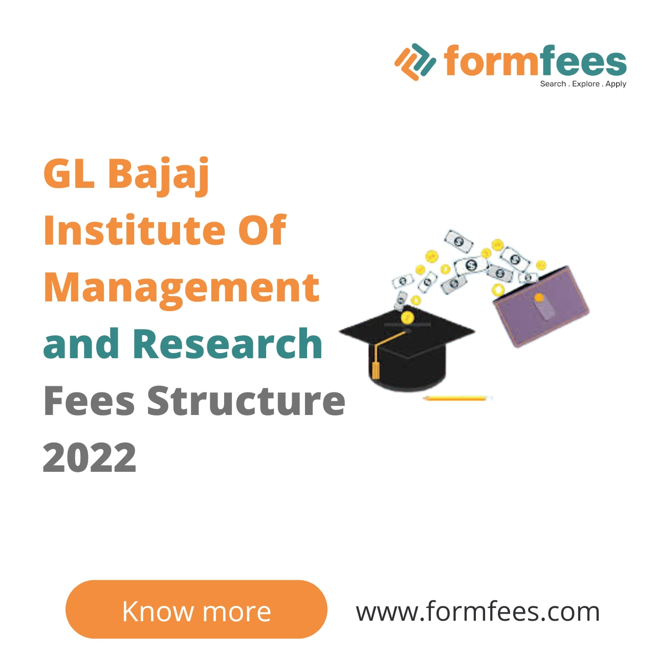 GL Bajaj Institute Of Management and Research Fees Structure 2022